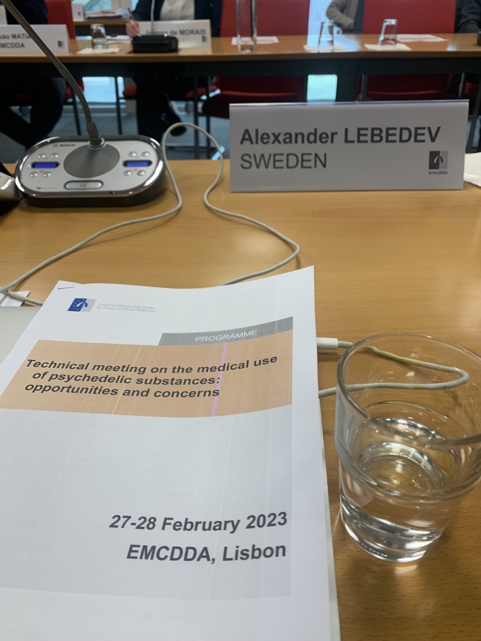 EMCDDA, Лиссабон (2023): доклады и обсуждение наркополитики.